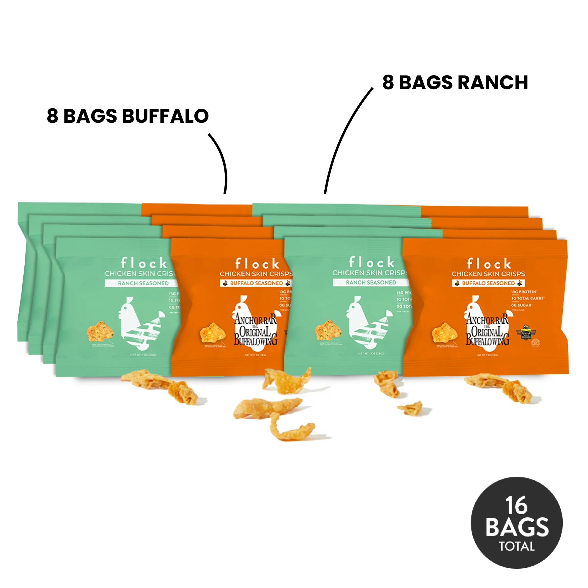 Ranch and Buffalo 16-Pack